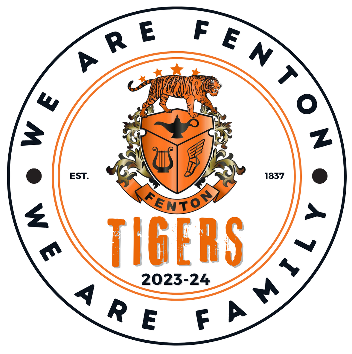 Fenton Crest Logo We Are Fenton
