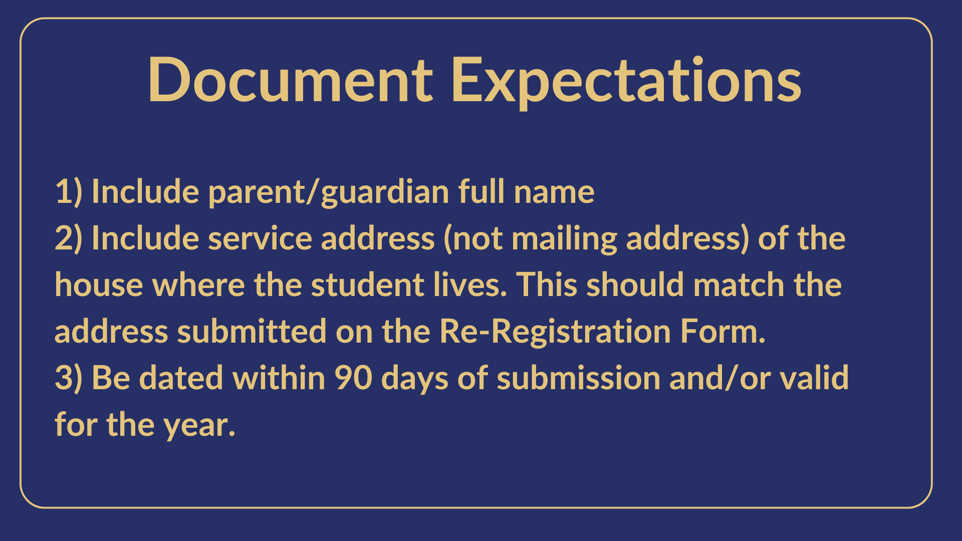 Expectations