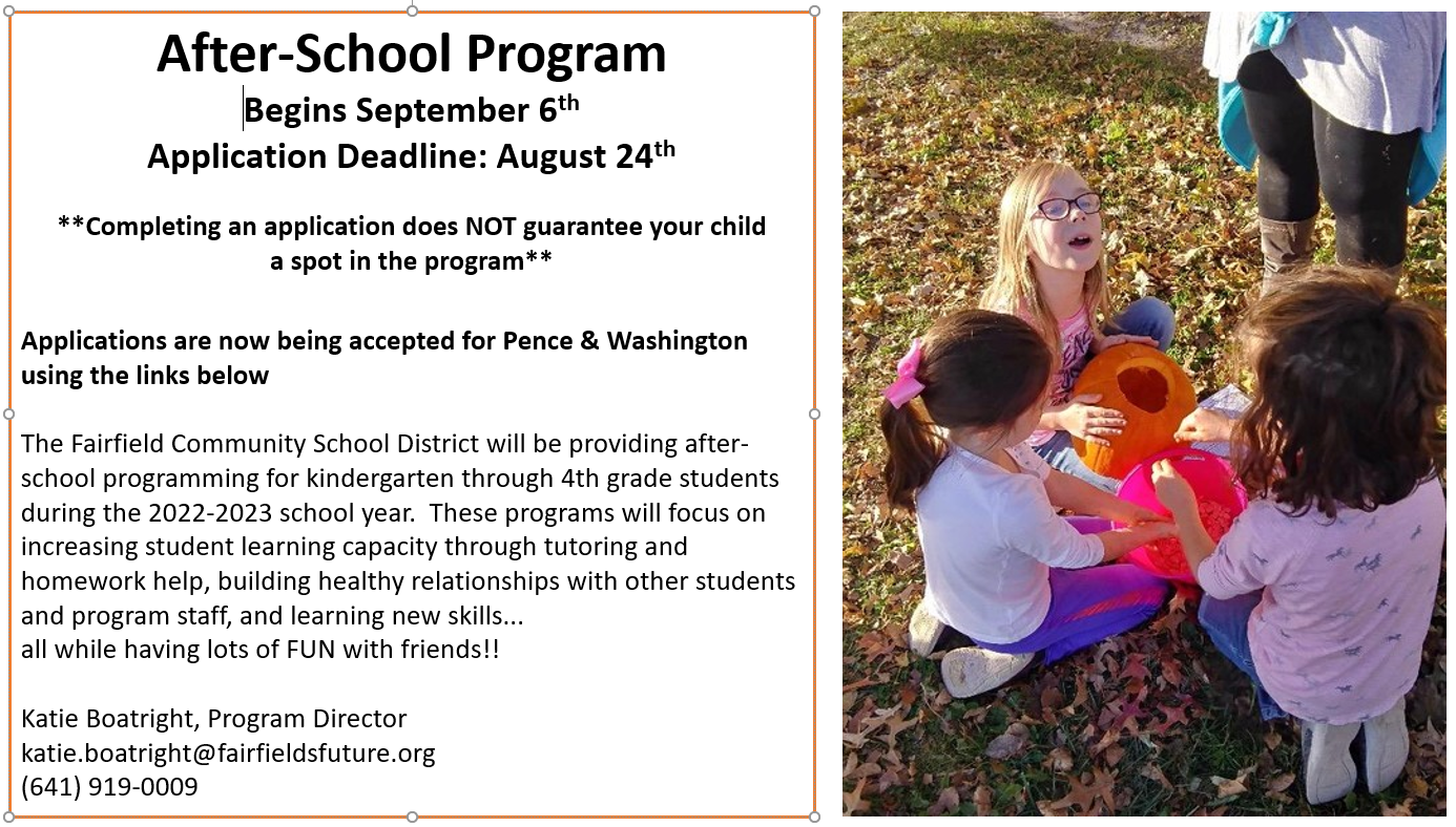 After-School Program | Fairfield Community School District