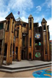 Photo of Leonardo's outdoor playground, built by Enid citizens