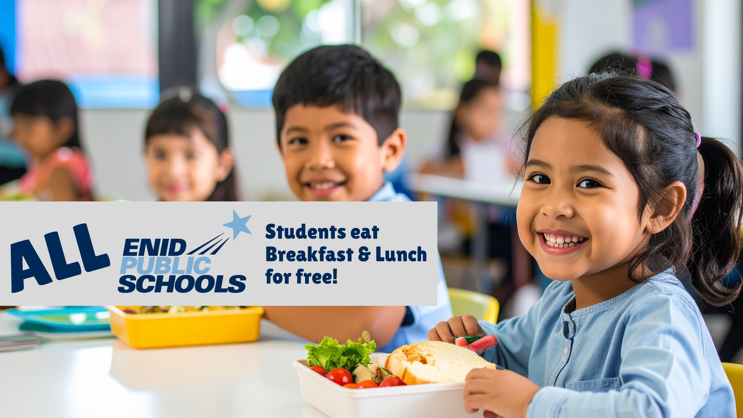 All EPS students eat breakfast and lunch for free