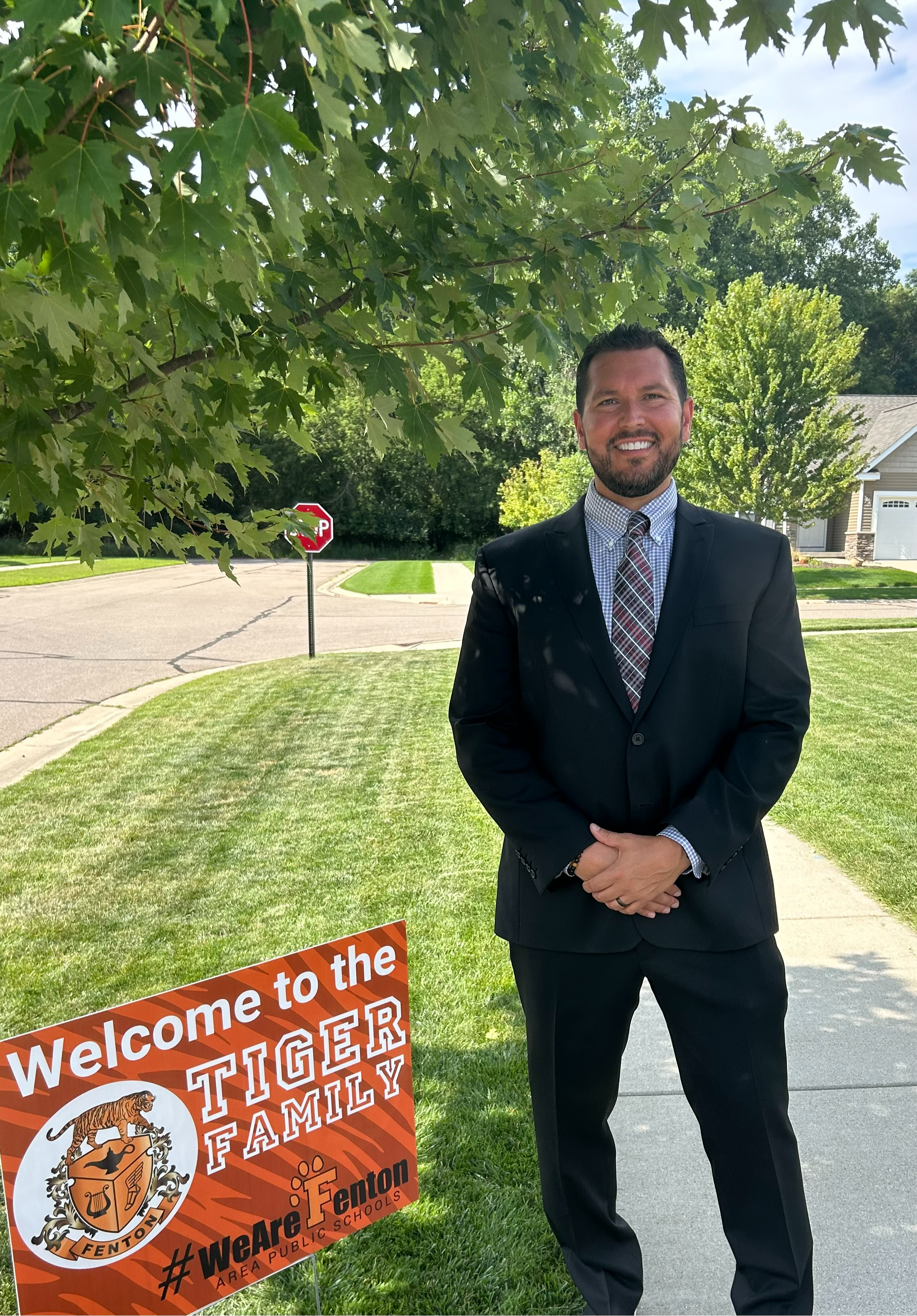 Welcome to Tomek-Eastern Elementary! I’m Nate Gatlin, and I am thrilled to join this vibrant and welcoming community as your new principal. With 16 years in education, including roles as teacher, coach, assistant principal, principal, and director, I am passionate about creating a nurturing environment where every student can thrive academically, socially, and emotionally.  On a personal note, my family and I are deeply rooted in the Fenton community. I have three wonderful children who attend Fenton schools. My wife, Heather, is also a dedicated teacher at the Career Institute in Genesee County. We love road-tripping together and supporting each other in gymnastics, basketball, football, volleyball, and various other sports. Our dog, Remy, is an integral part of our family and enjoys joining us on walks and runs.  I believe that strong partnerships between home and school are vital for student success. As we prepare for the upcoming school year, I look forward to meeting our students and their families, celebrating achievements, and fostering a school culture where every child feels valued and inspired.  Please feel free to reach out with any questions or ideas at ngatlin@fentonschools.org. I’m excited to start this journey with you and to make this school year exceptional for all!