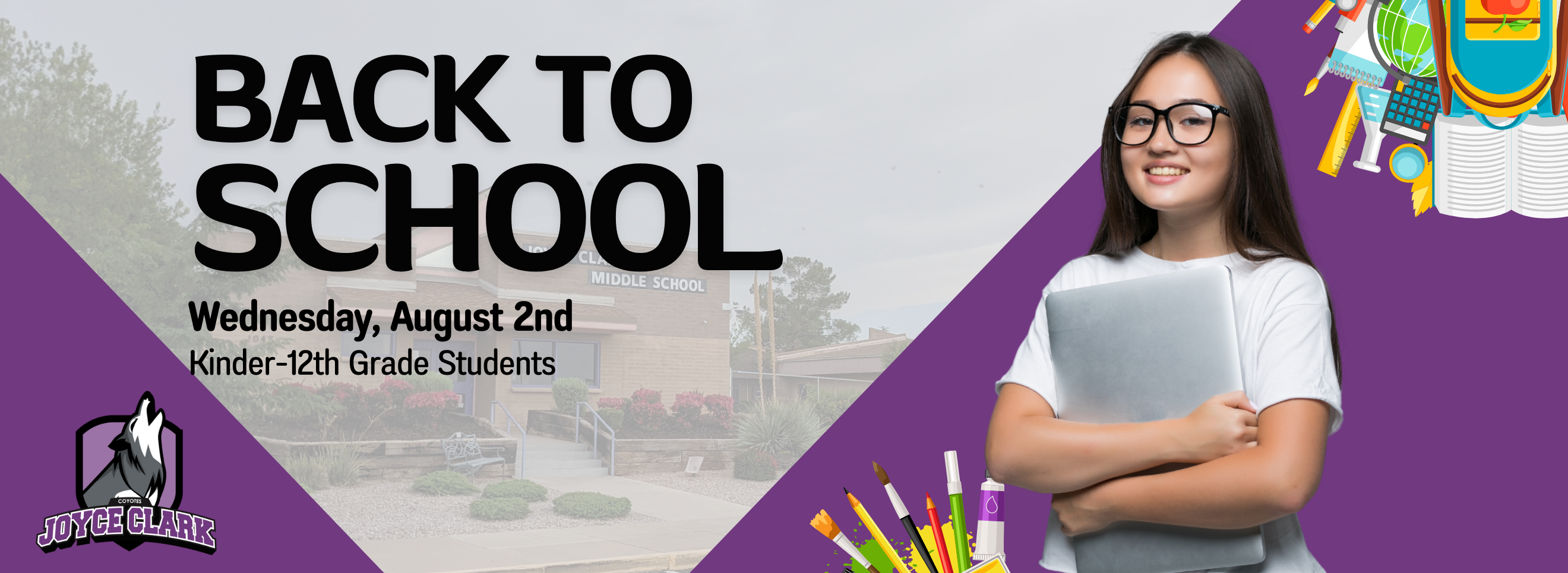 Joyce Clark Middle School Home