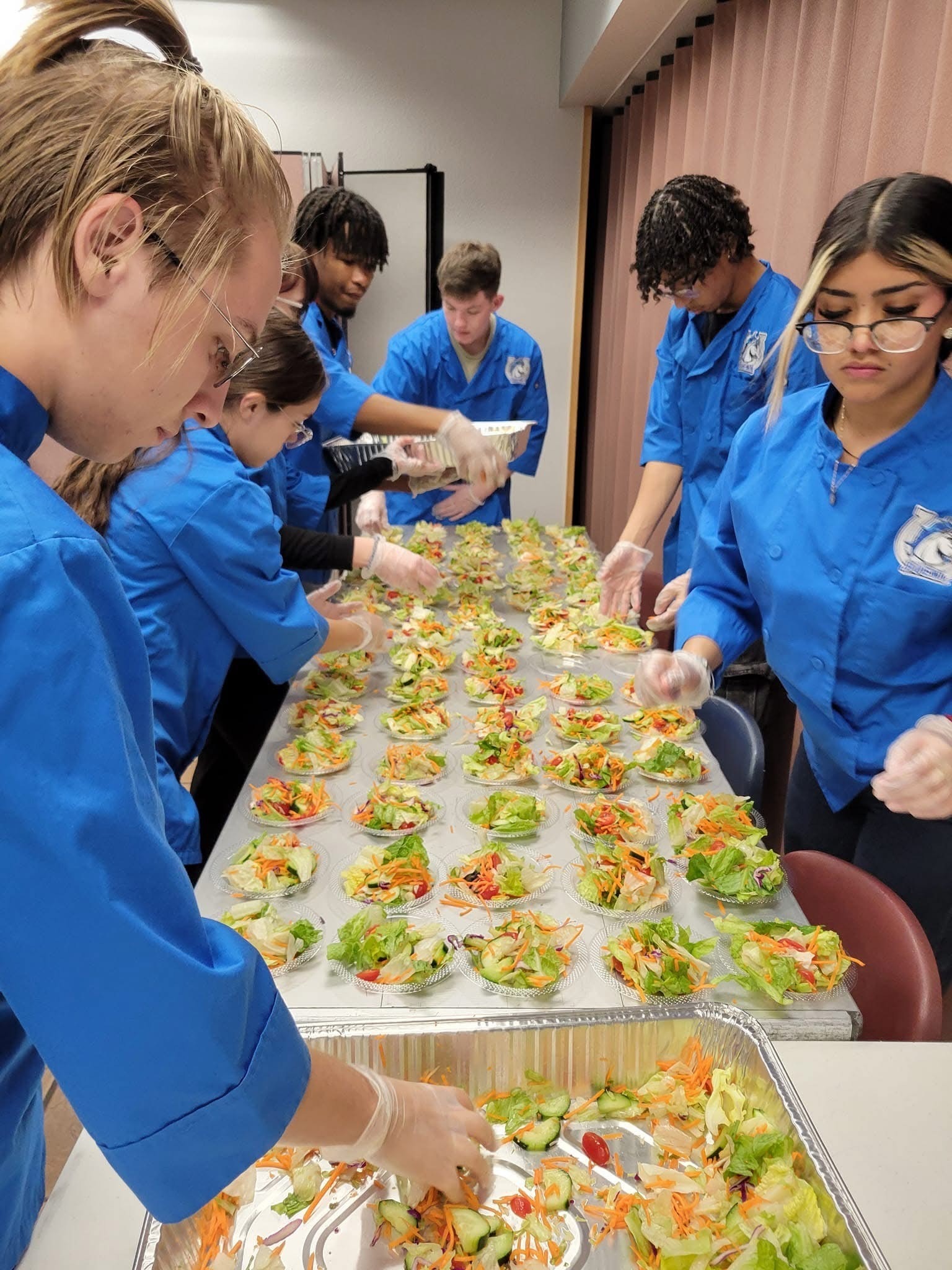 Culinary students