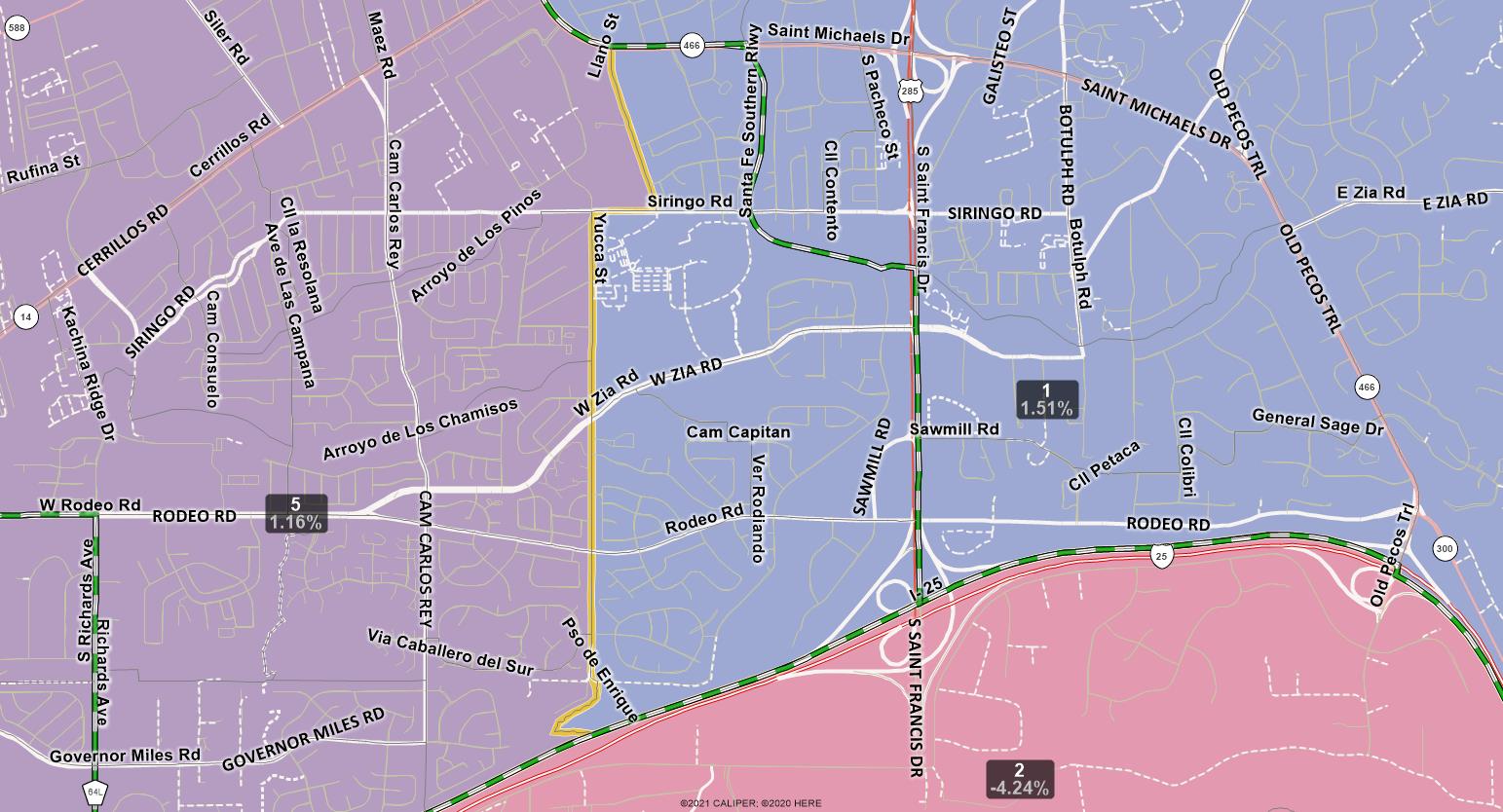 Concept B: St. Francis to Yucca