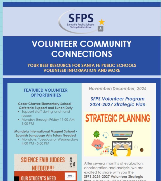 Volunteer Community Connections Newsletter