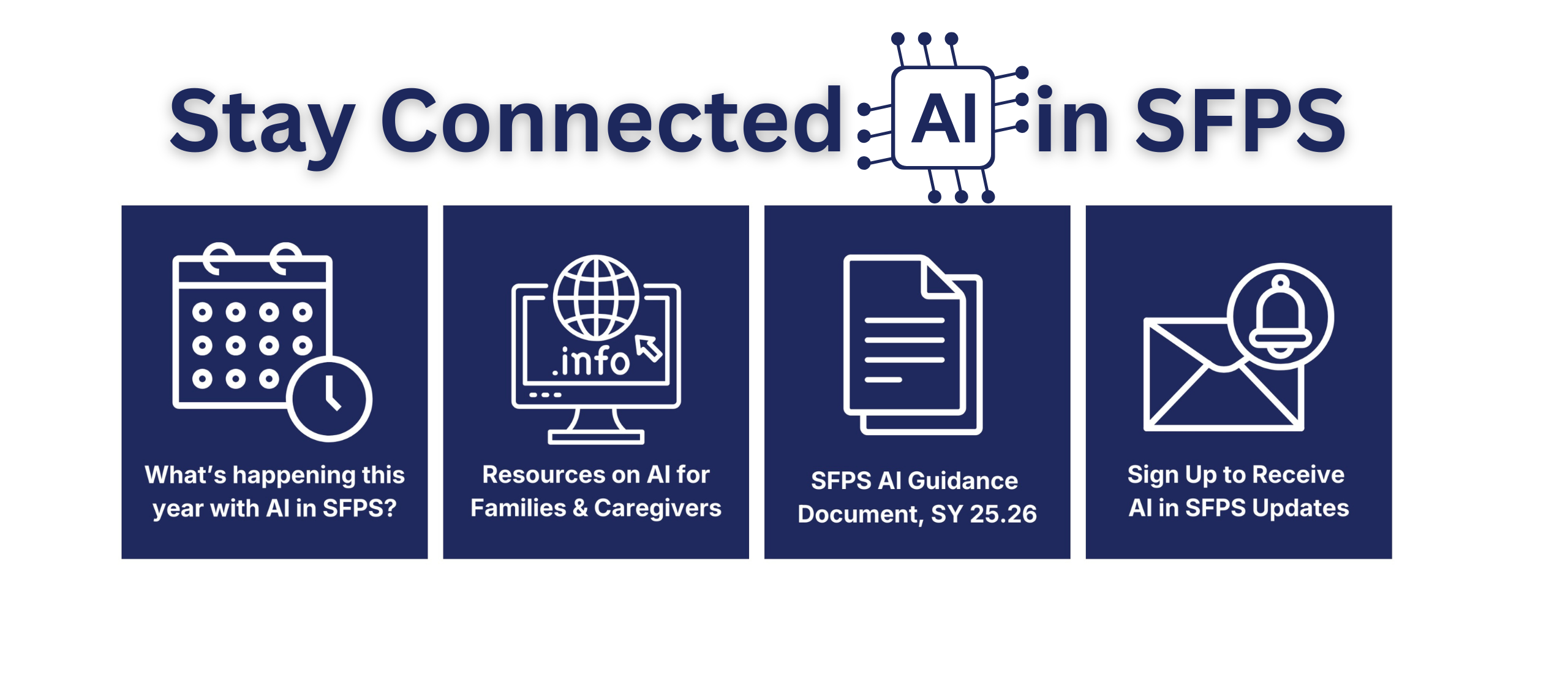 Stay connected: AI in SFPS