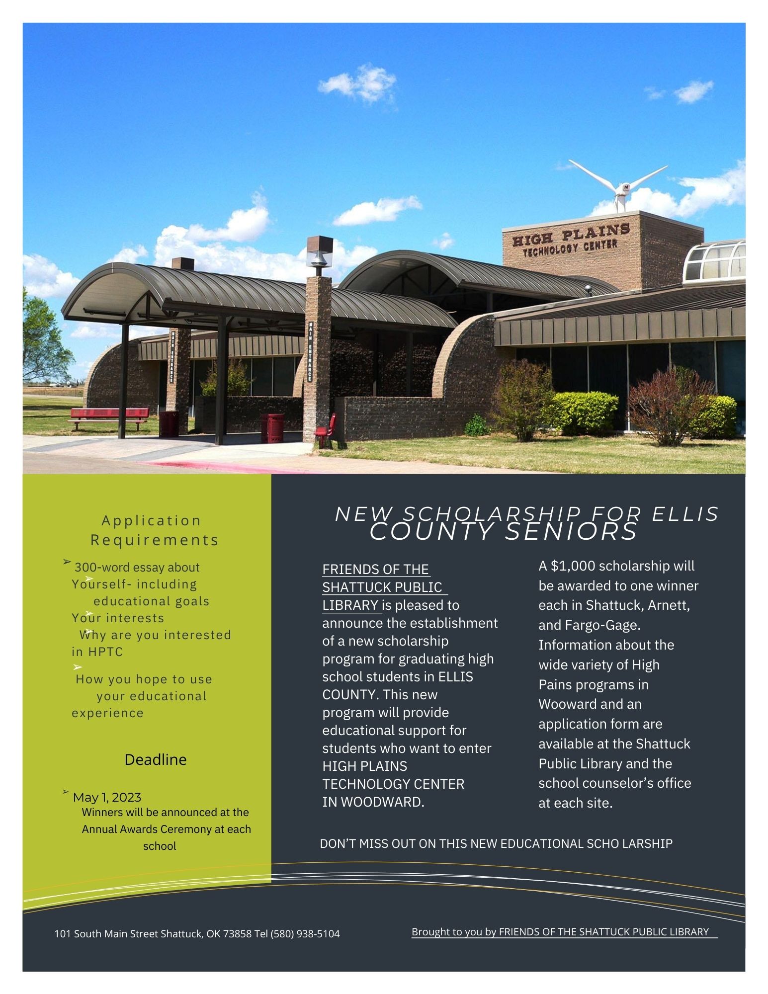 Scholarship Information Public Schools