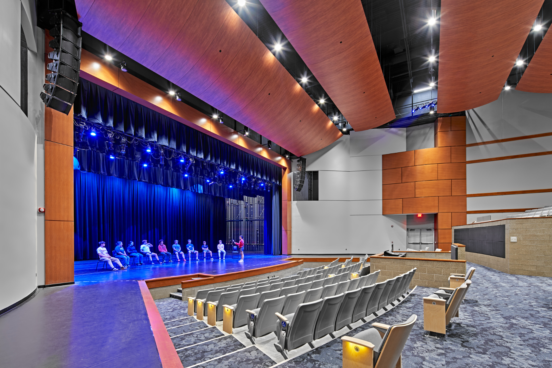 Laingsburg High School Auditorium