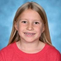 Lucy Maule - April 2025 Elementary School Student of the Month