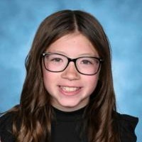 Brenna Lyons - January 2025 Elementary Student of the Month
