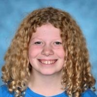 Evelyn Roeder - November 2024 Middle School Student of the Month