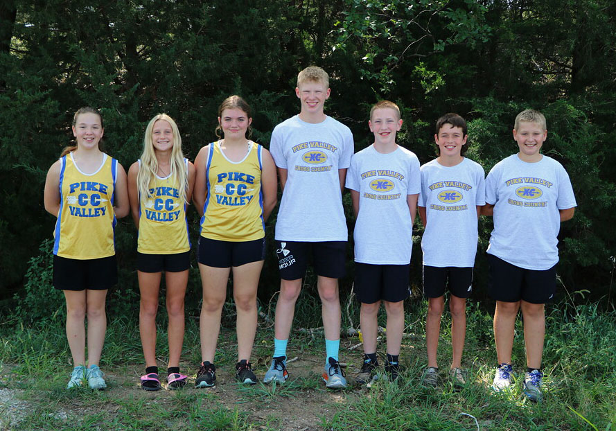 Pike Valley Jr High Cross Country Team