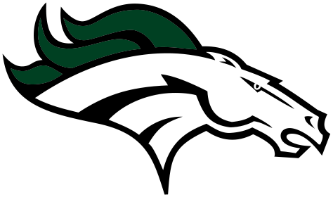 Eagle High School Broncos logo