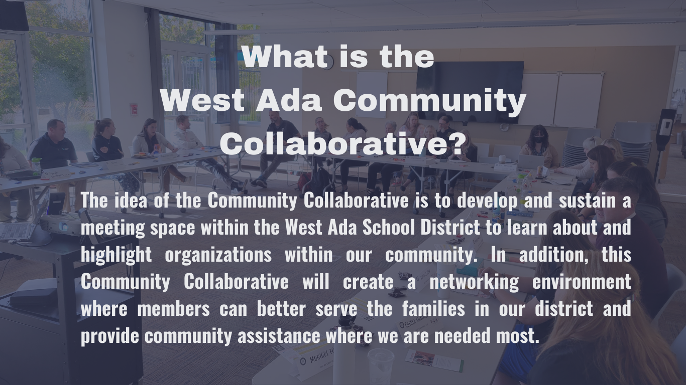 Community Collaborative West Ada School District