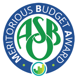 ASBO Meritorious Budget Award logo