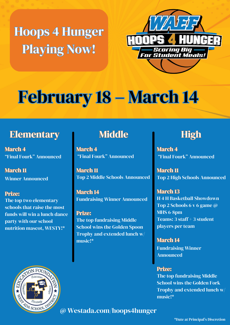 Hoop 4 Hunger Campaign Date Details