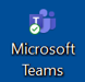 Restart Teams by clicking on the icon on your desktop:
