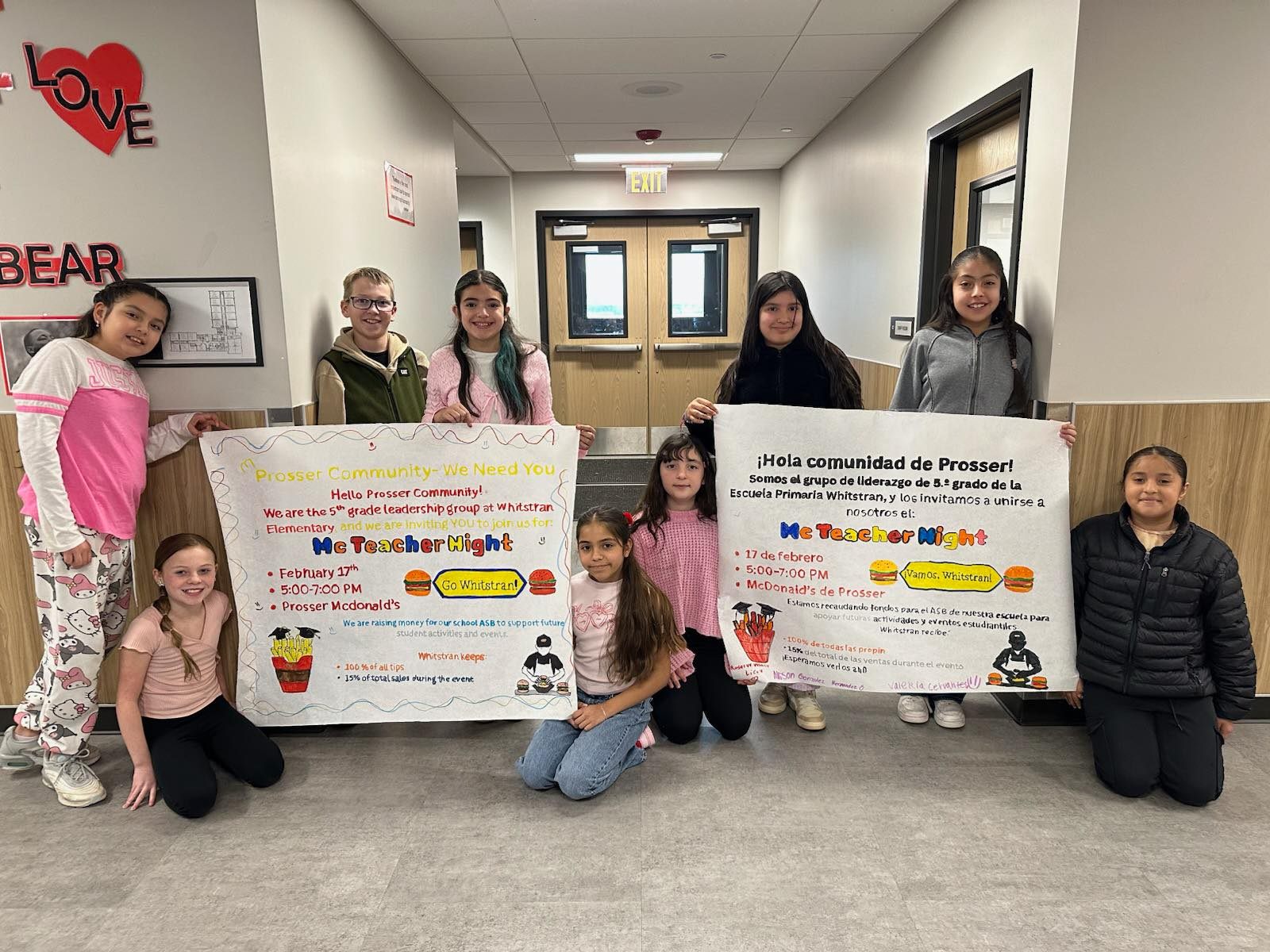 WHITSTRAN ELEMENTARY LEADERSHIP STUDENTS