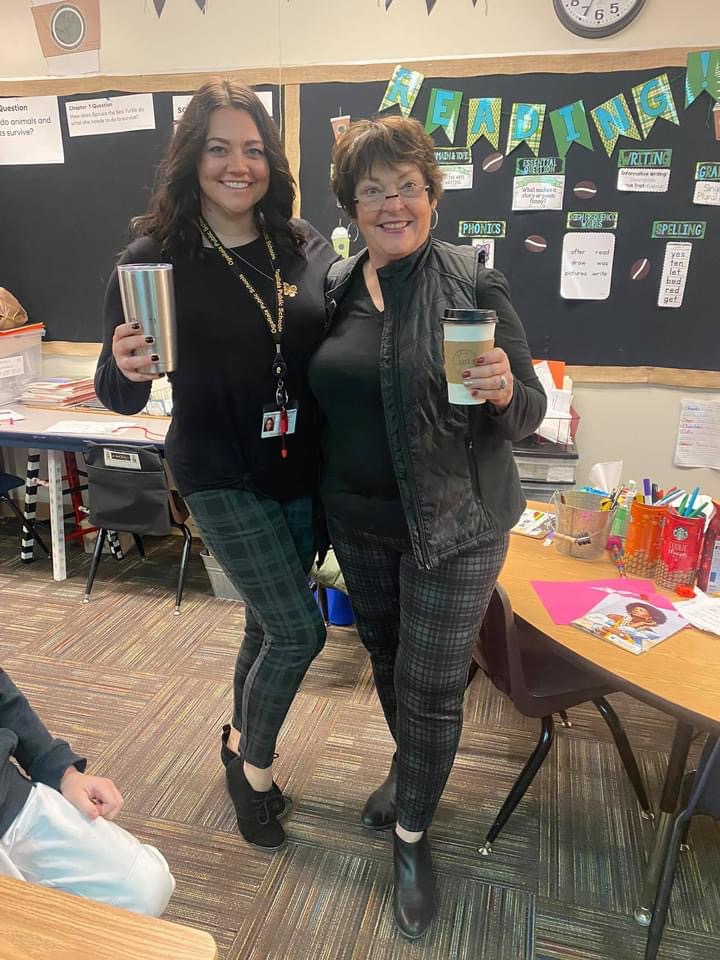 teachers with coffee