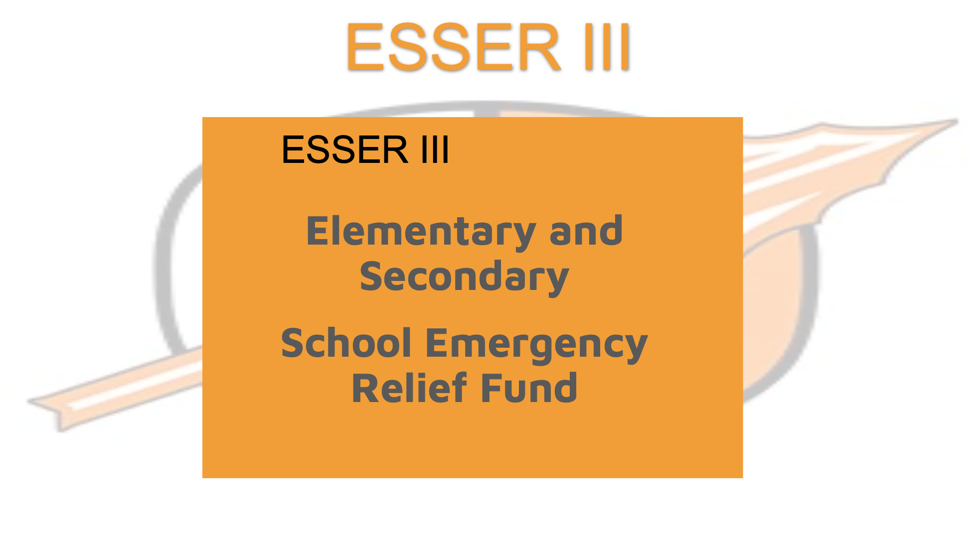 esser funds information