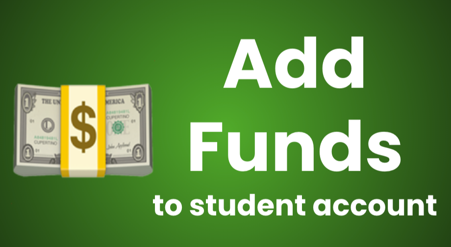 Add Funds to a Student Account