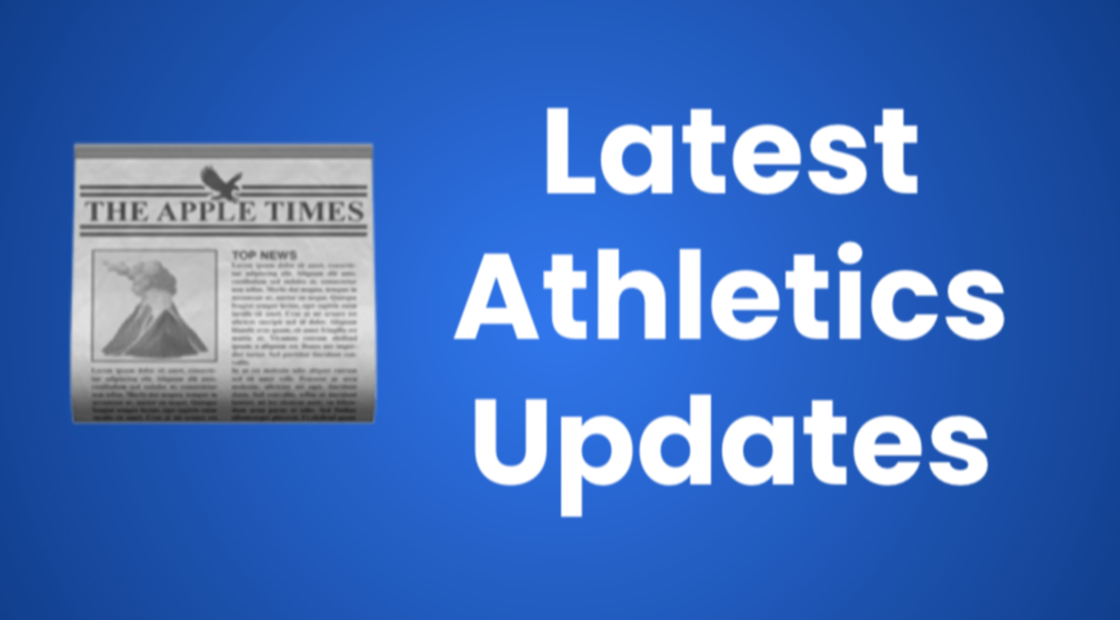 Latest Athletics Updates!!