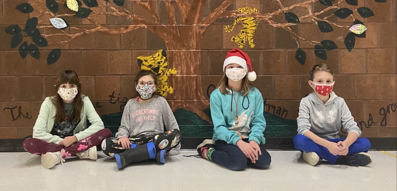 Fourth Grade Students of the Month for December