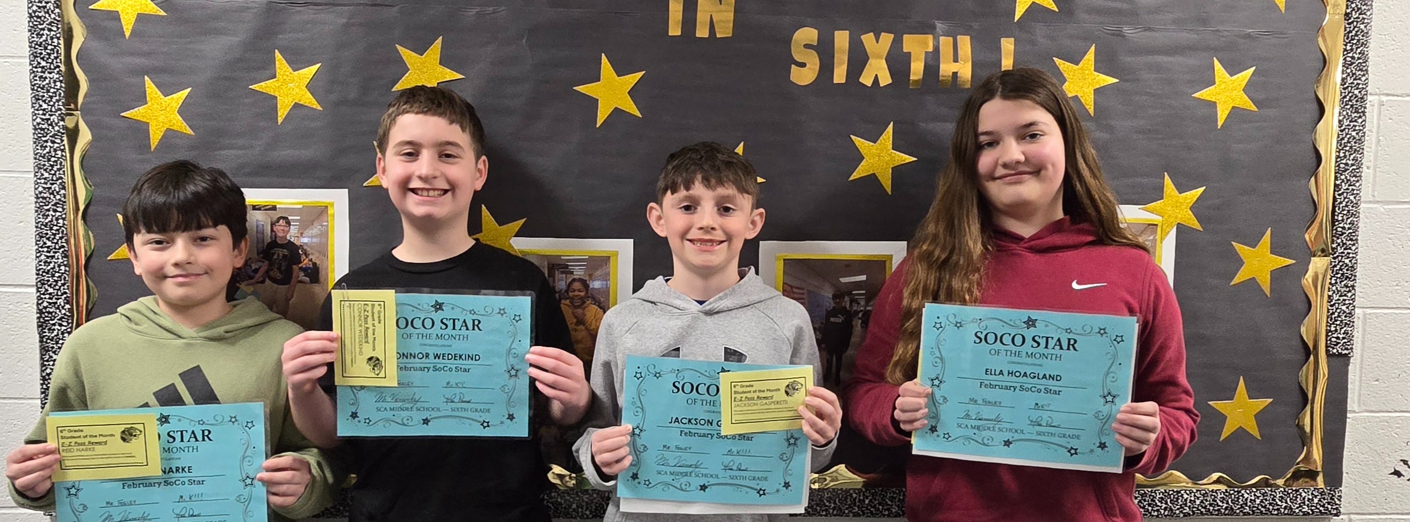 students of the month