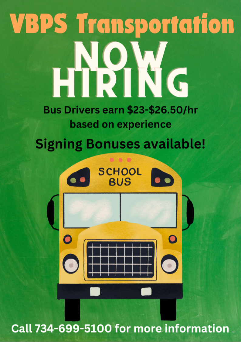 Now Hiring Bus Drivers