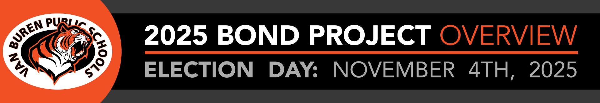 Bond vote November 4, 2025.