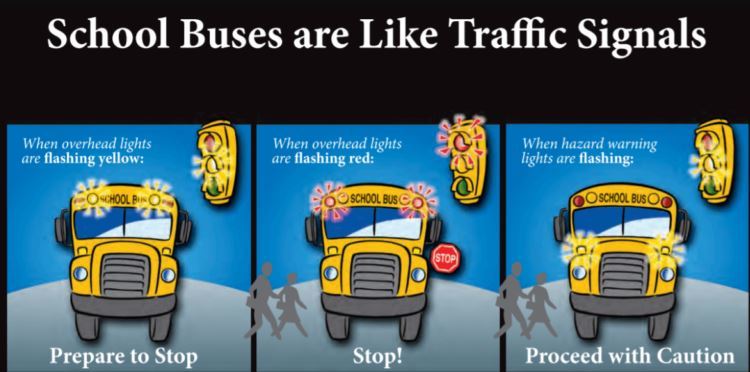 School Buses are like Traffic Signals