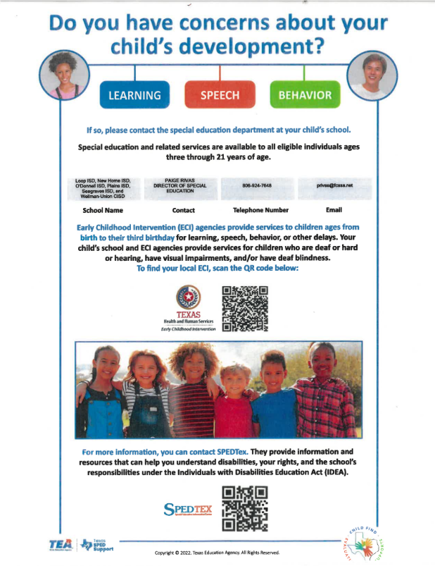 child find info