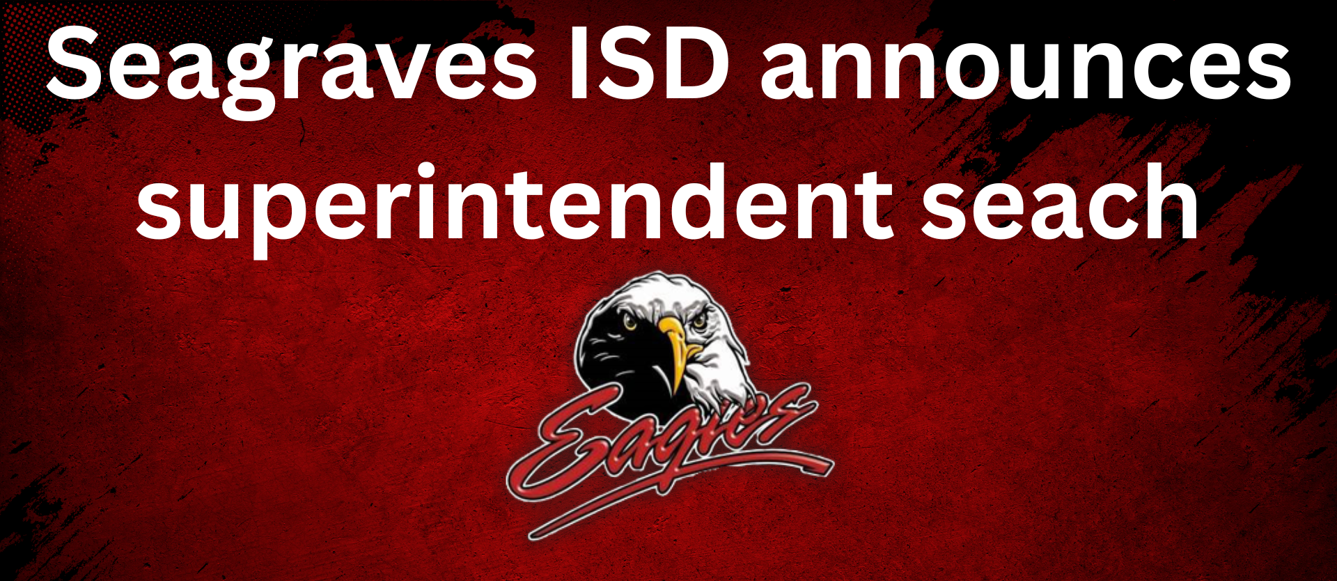 Superintendent search announcement
