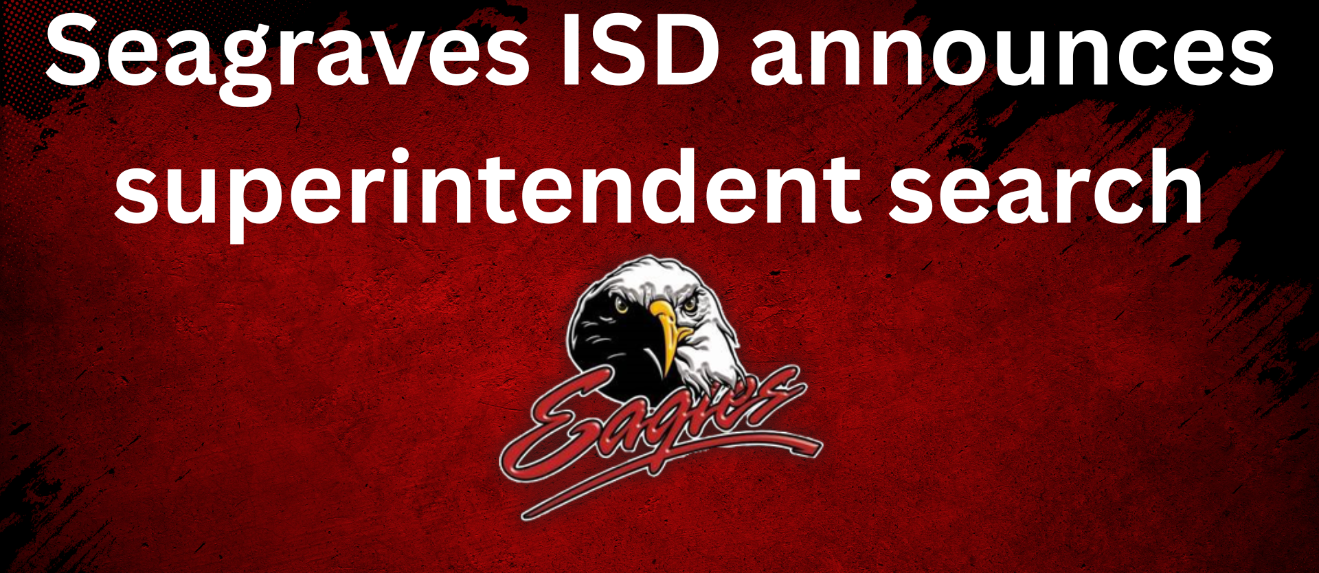 Superintendent search announcement