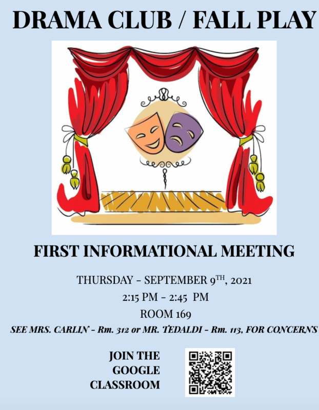 First Informational Meeting Poster