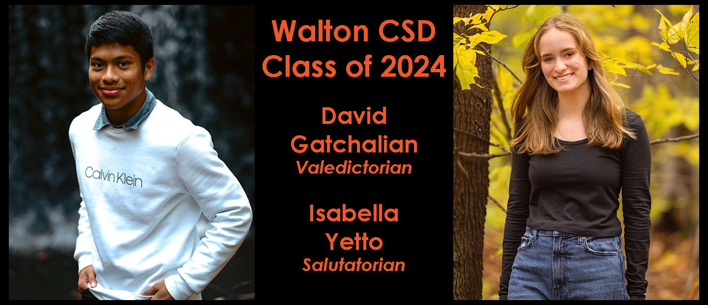 Walton CSD Class of 2024 Val and Sal