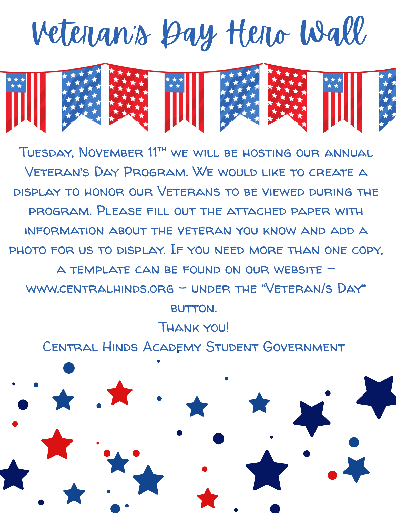 central hinds veterans