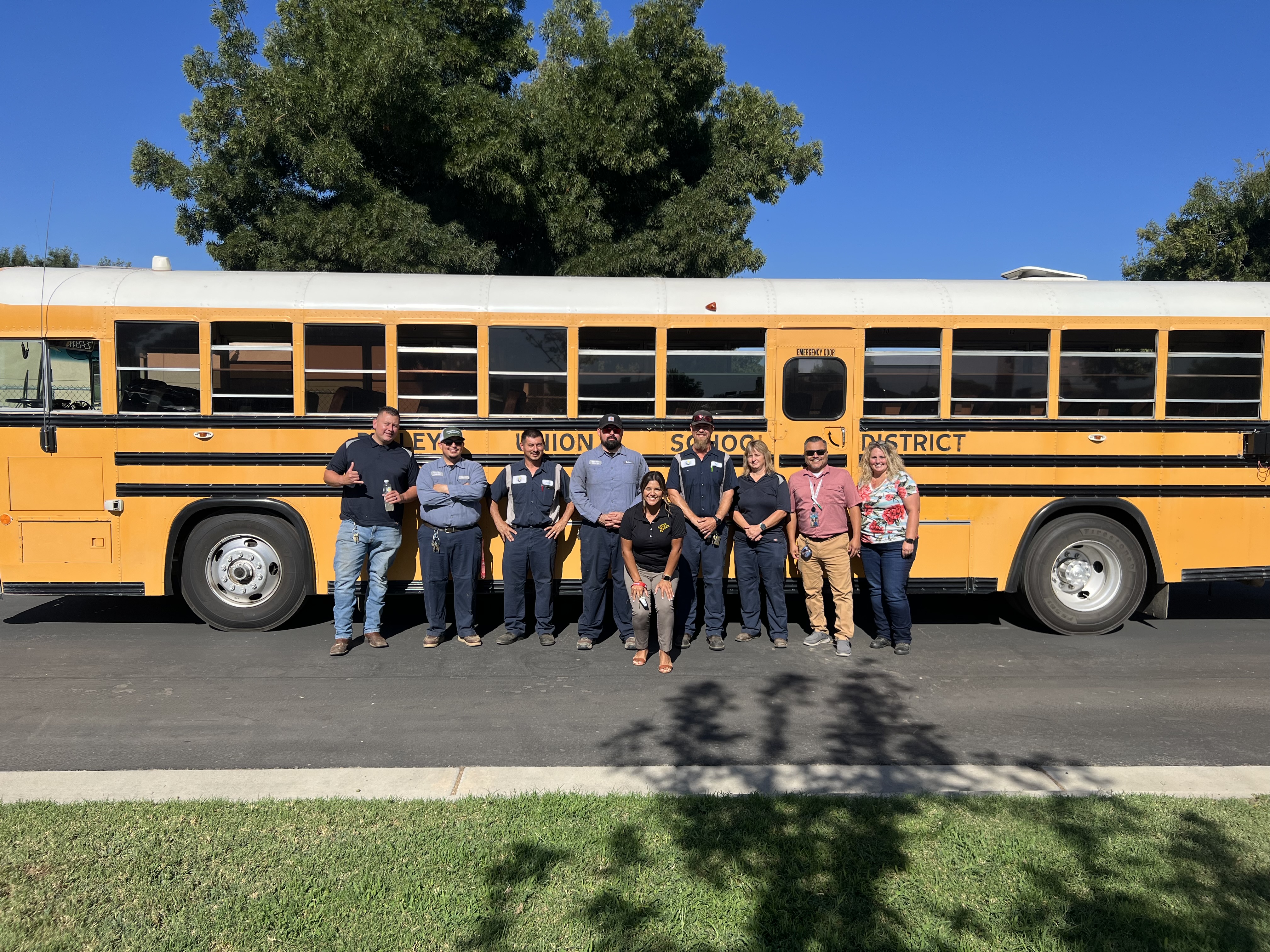 Middle School Bus Evacuation