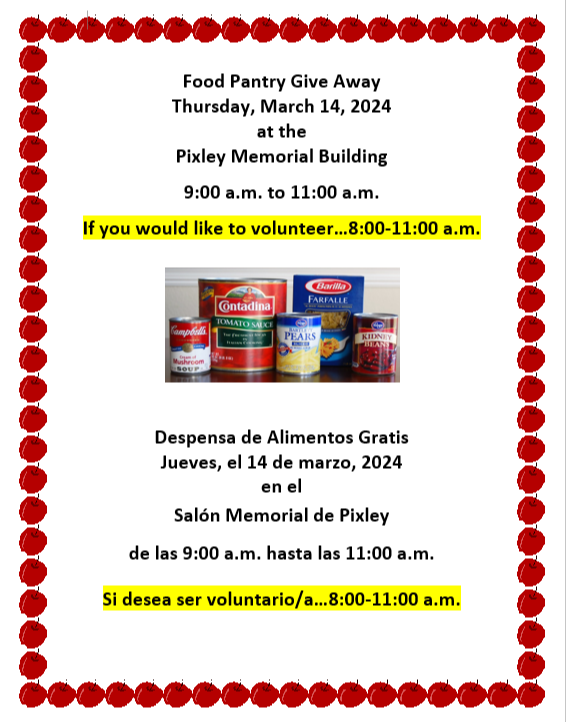 Family Resource Center Pixley Union School District