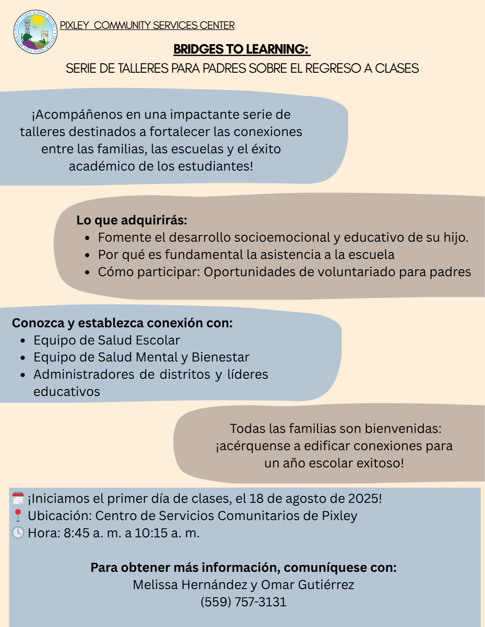 Bridges to Learning spanish
