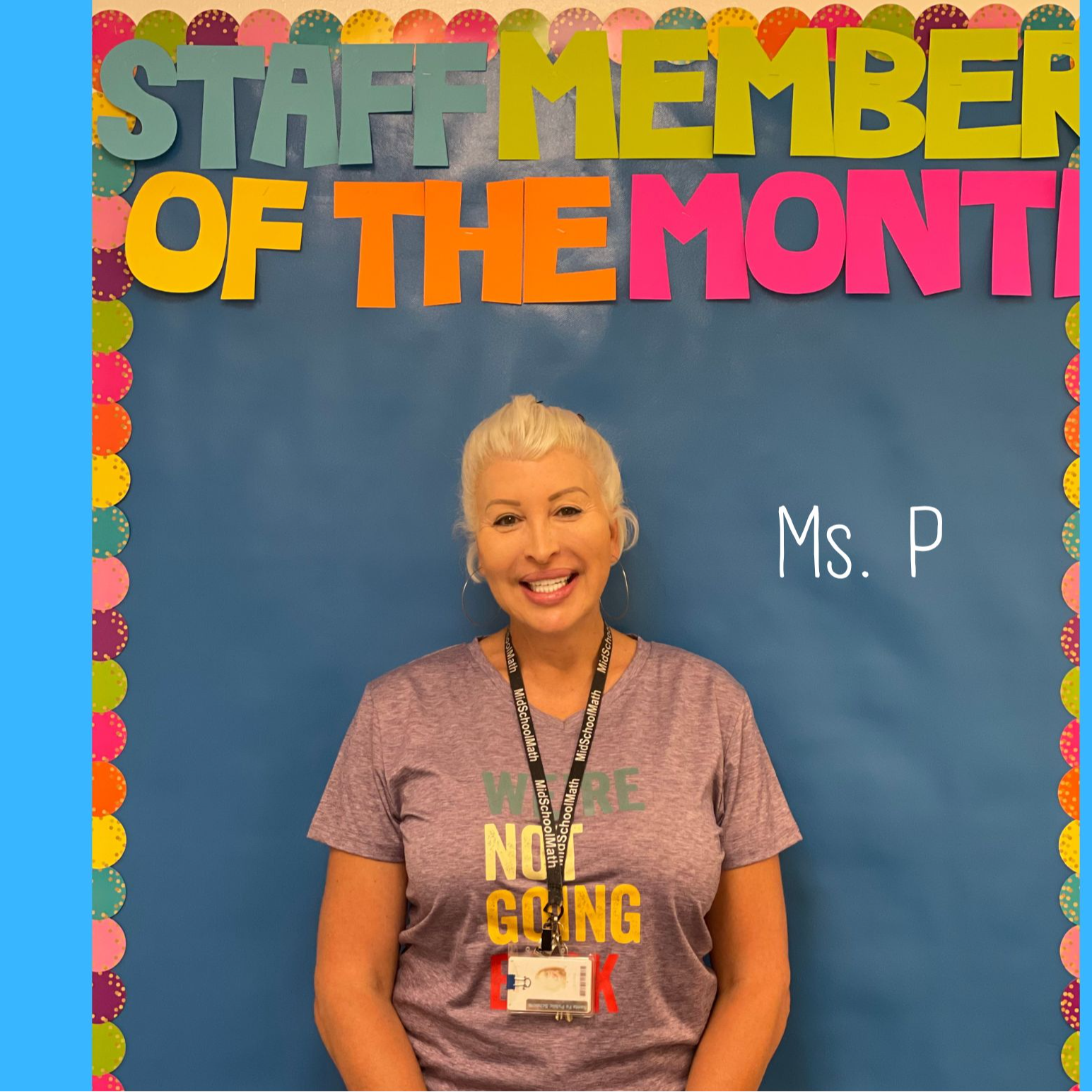 August Staff Member of the Month