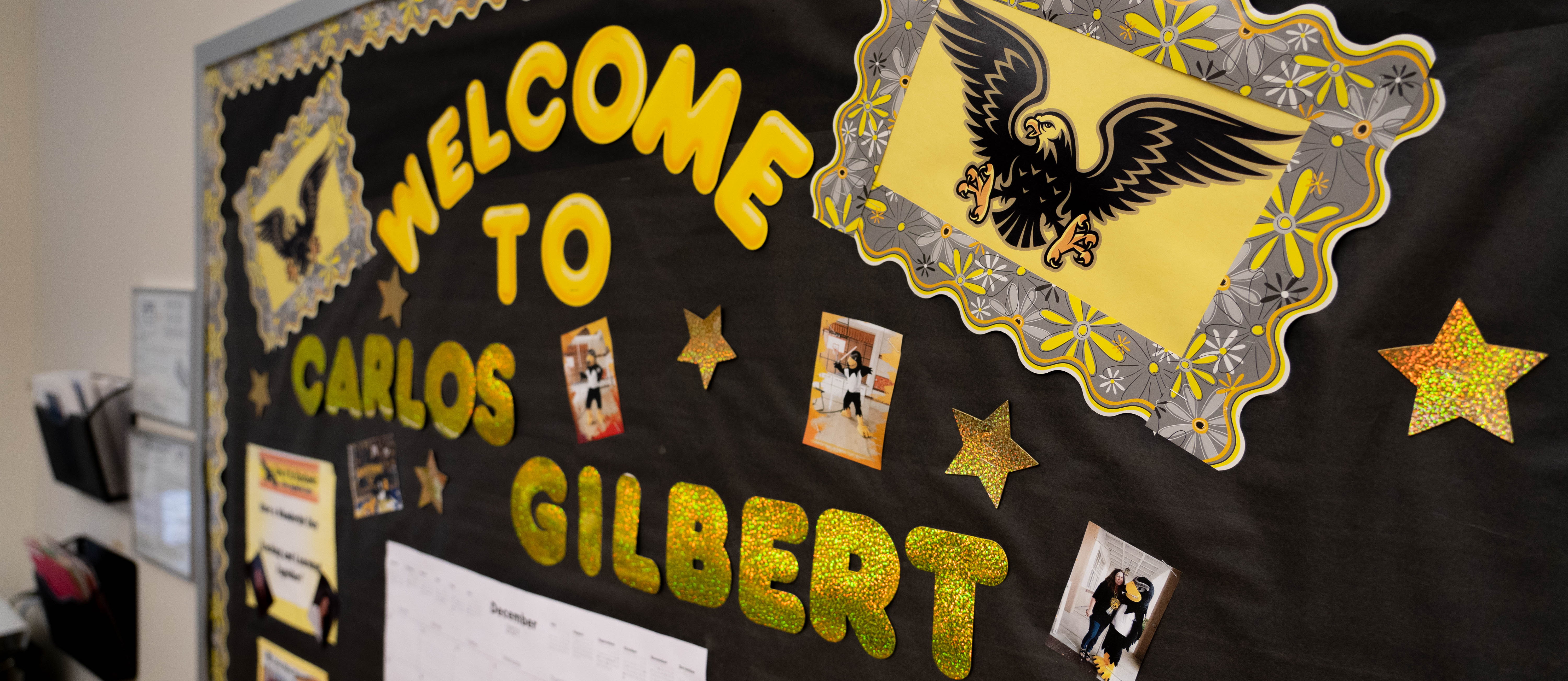 Welcome to Carlos Gilbert sign
