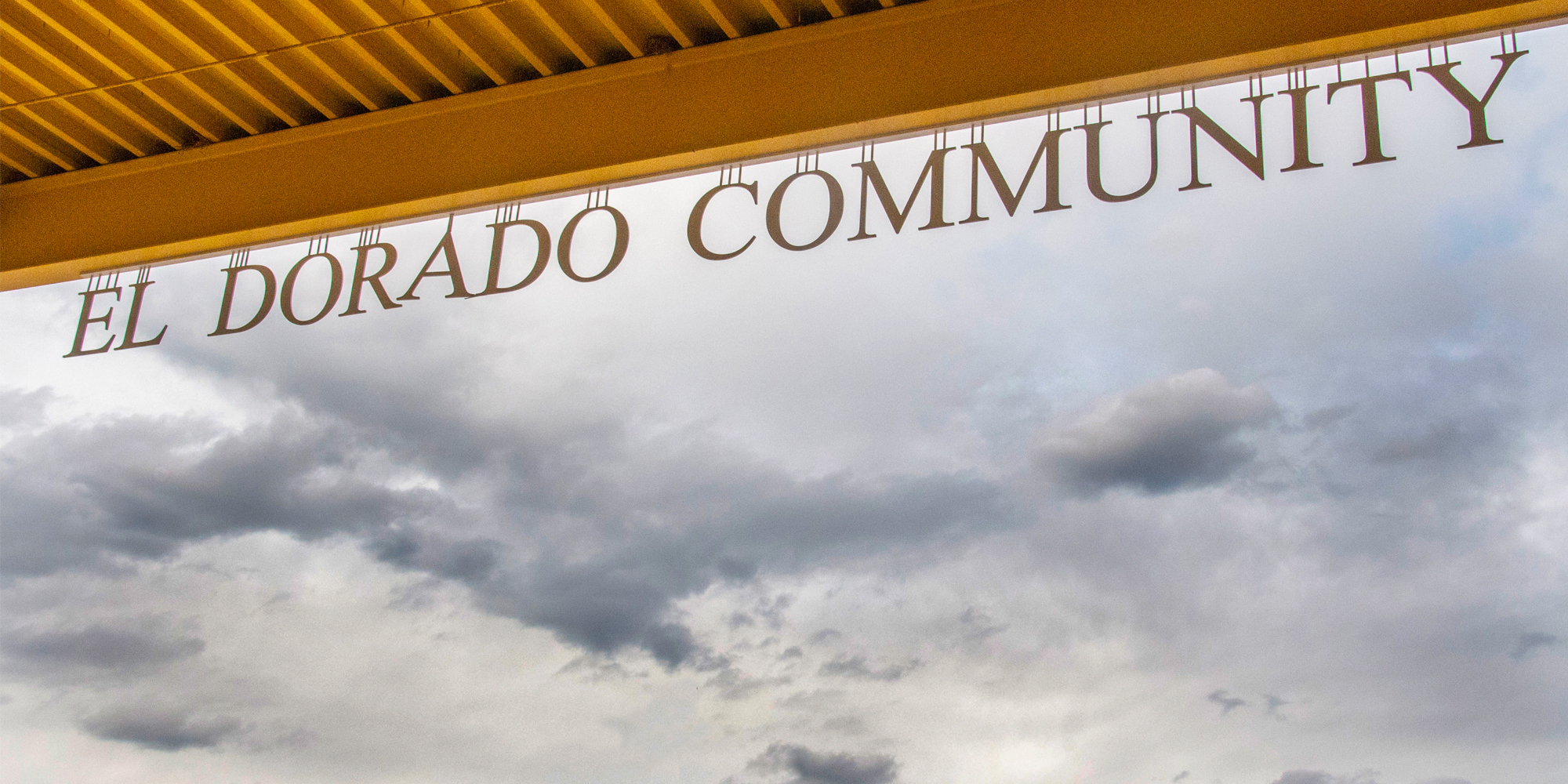 El Dorado Community School Sign