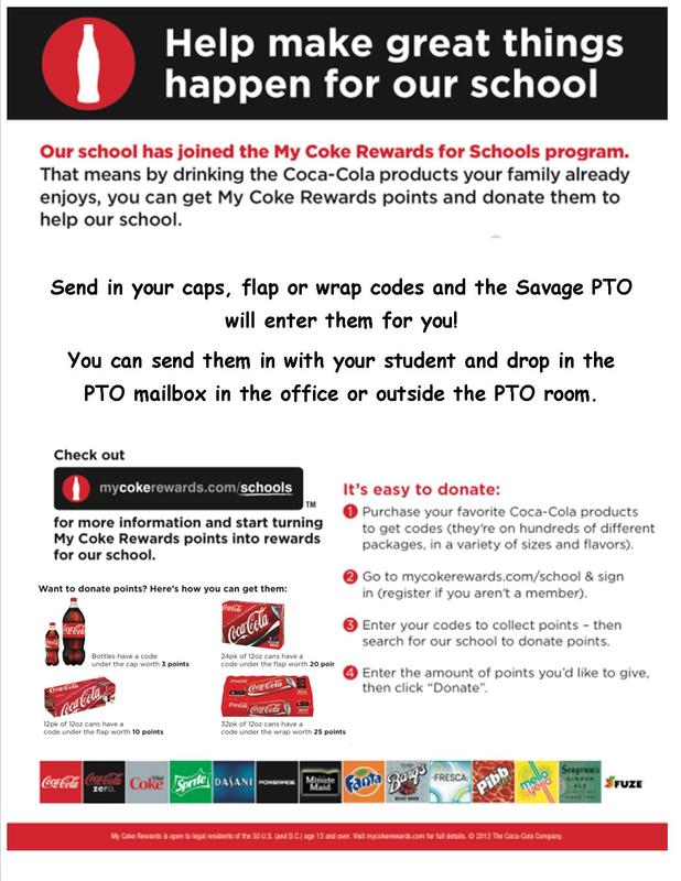 coke rewards, make great things happen for your school info-graphic