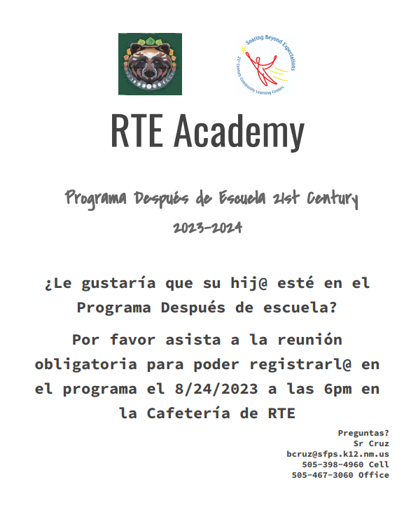 RTE Academy spanish