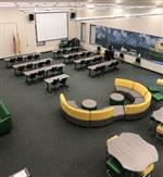 Media Center - Aerial view of the class area