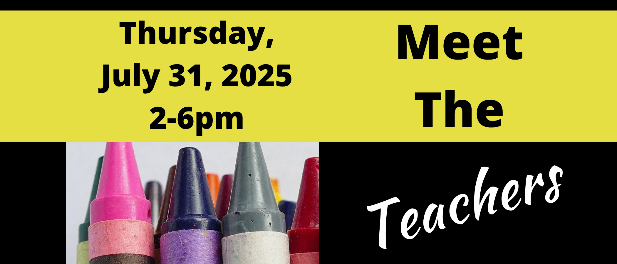 meet the teachers 2025