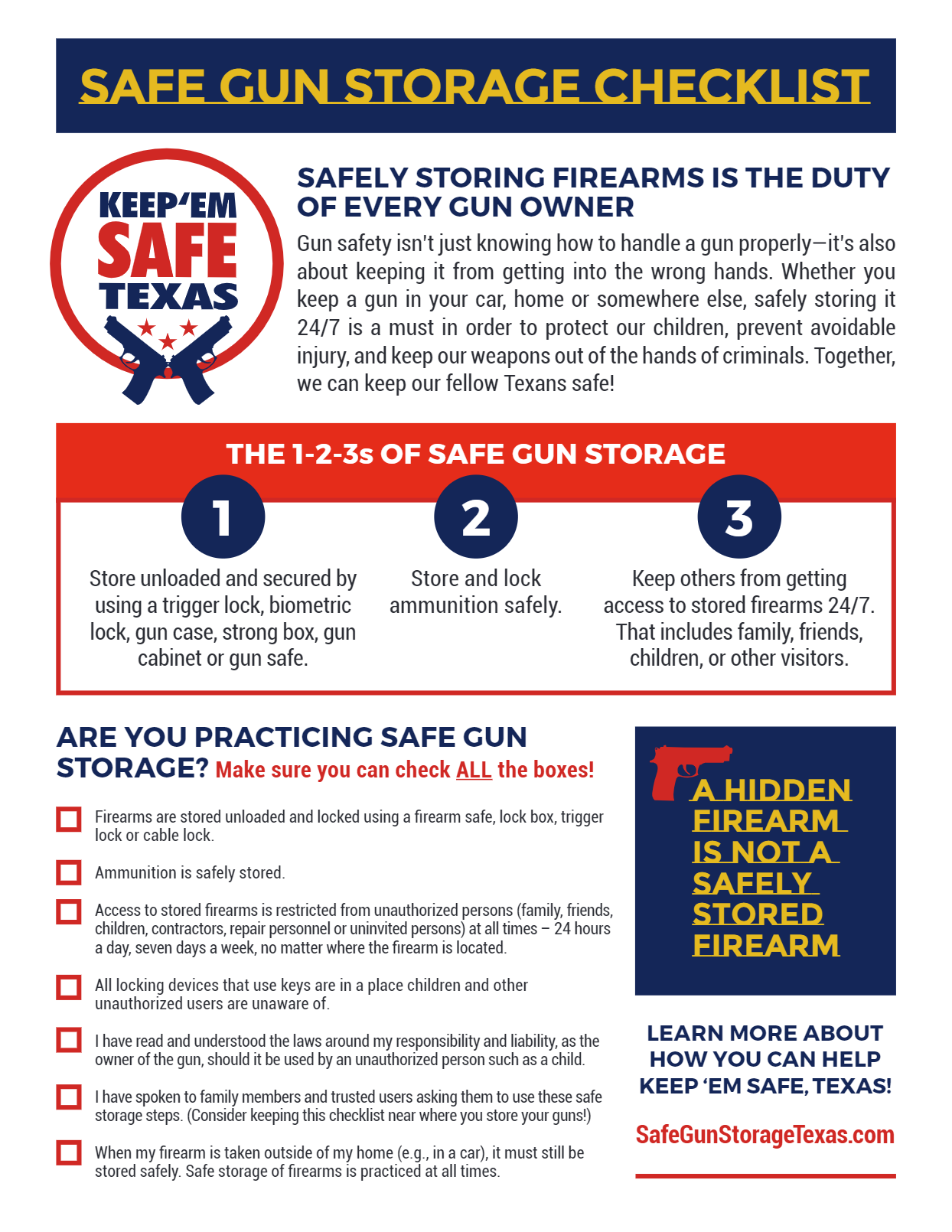 gun storage safety
