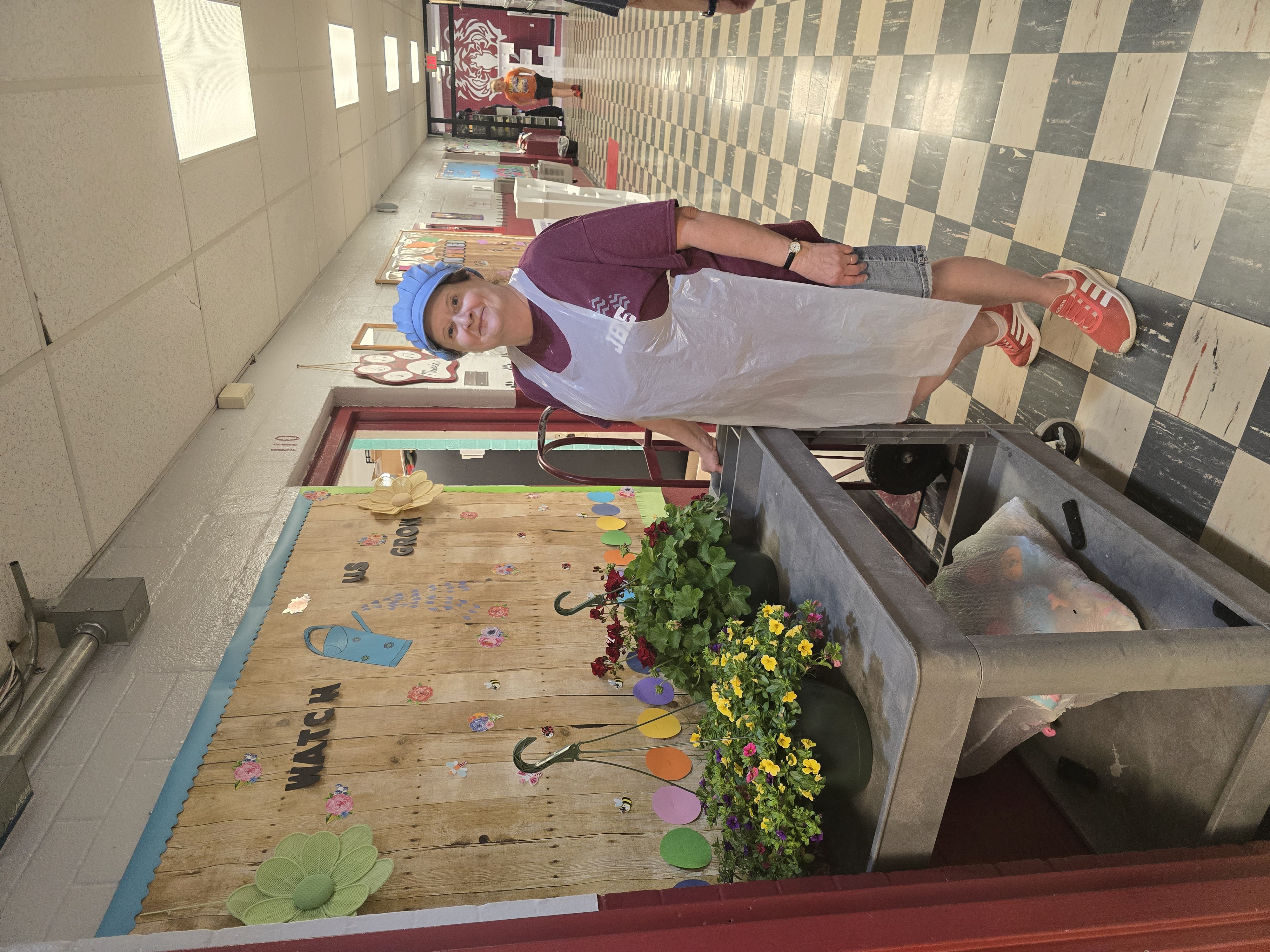 CELEBRATING SCHOOL LUNCH HERO DAY AT JUMPING BRANCH ELEMENTARY